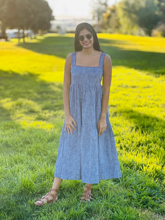 Mauve Midi Dress