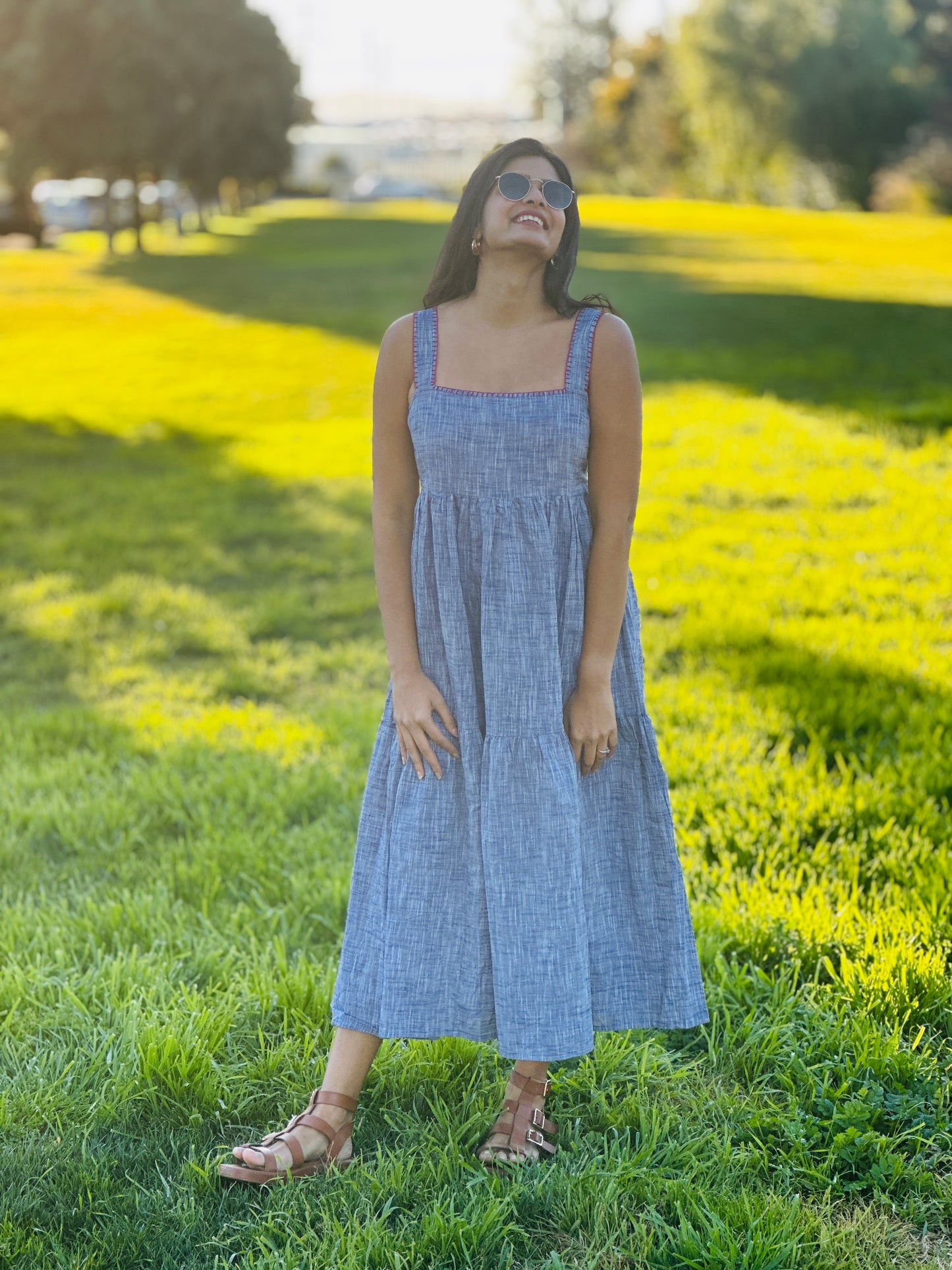 Mauve Midi Dress