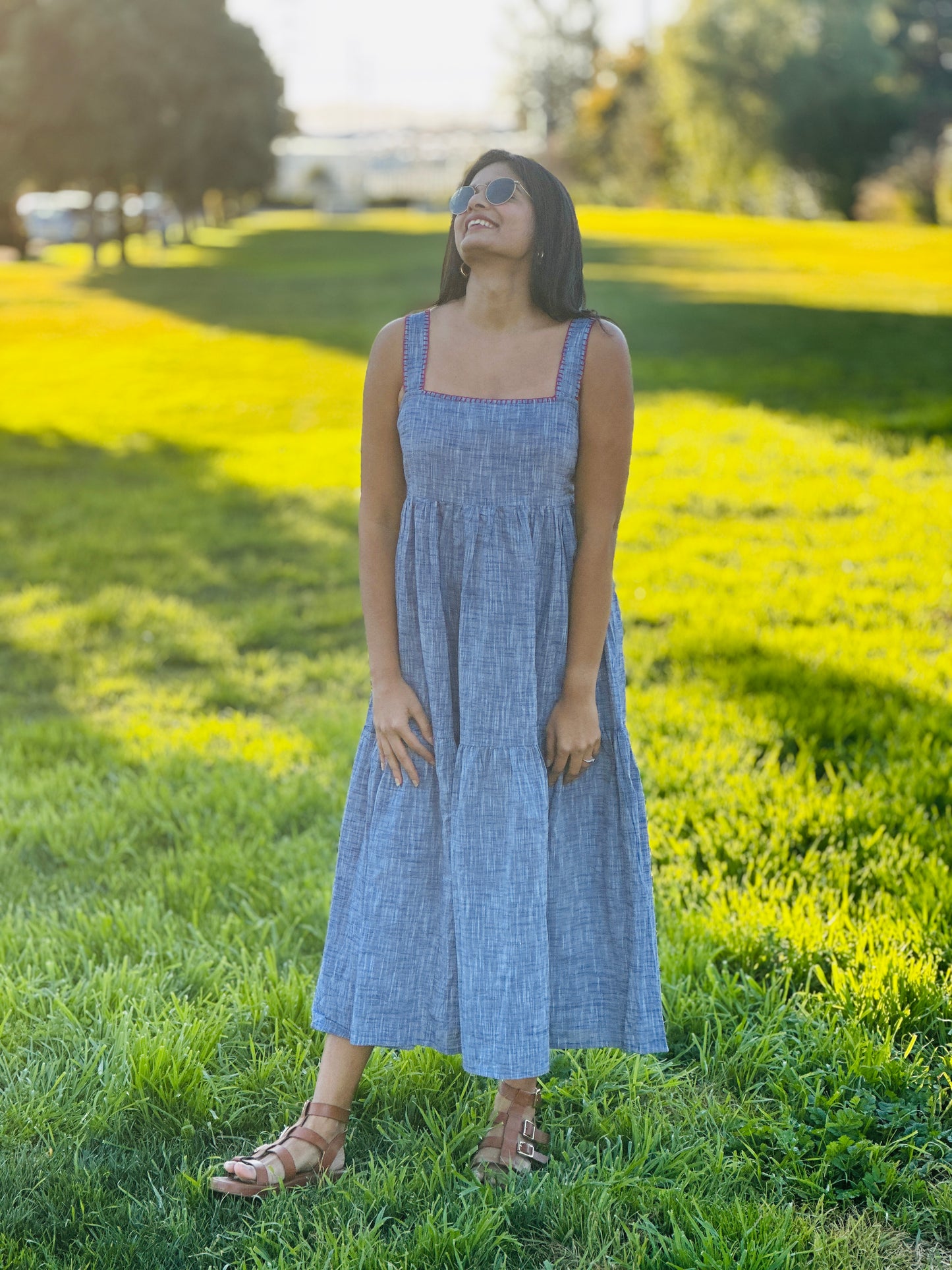 Mauve Midi Dress