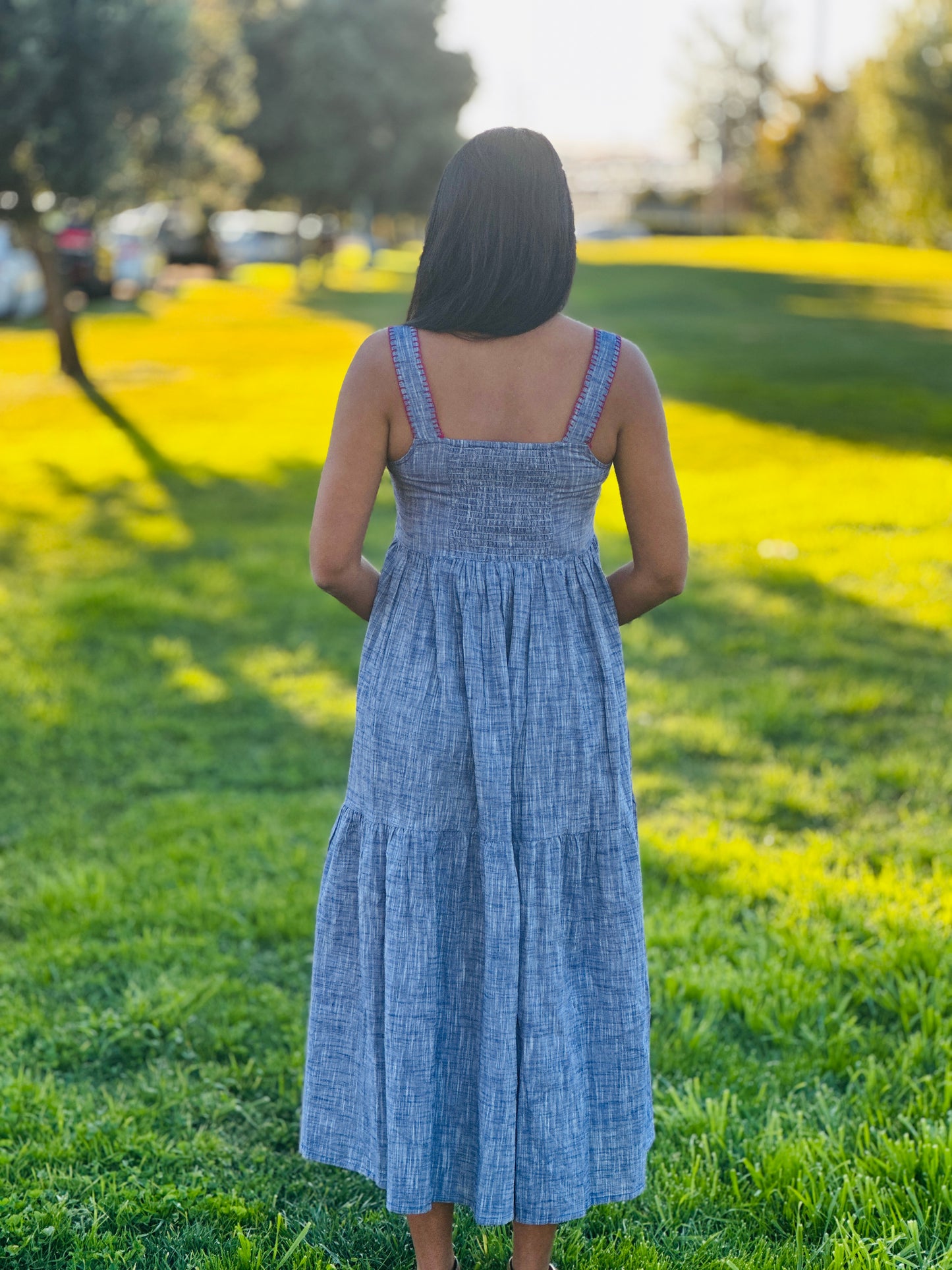 Mauve Midi Dress