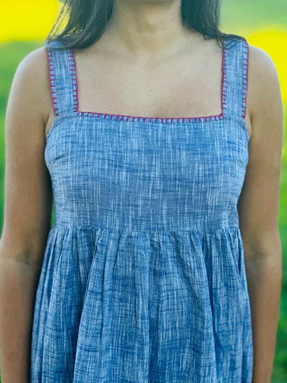 Mauve Midi Dress