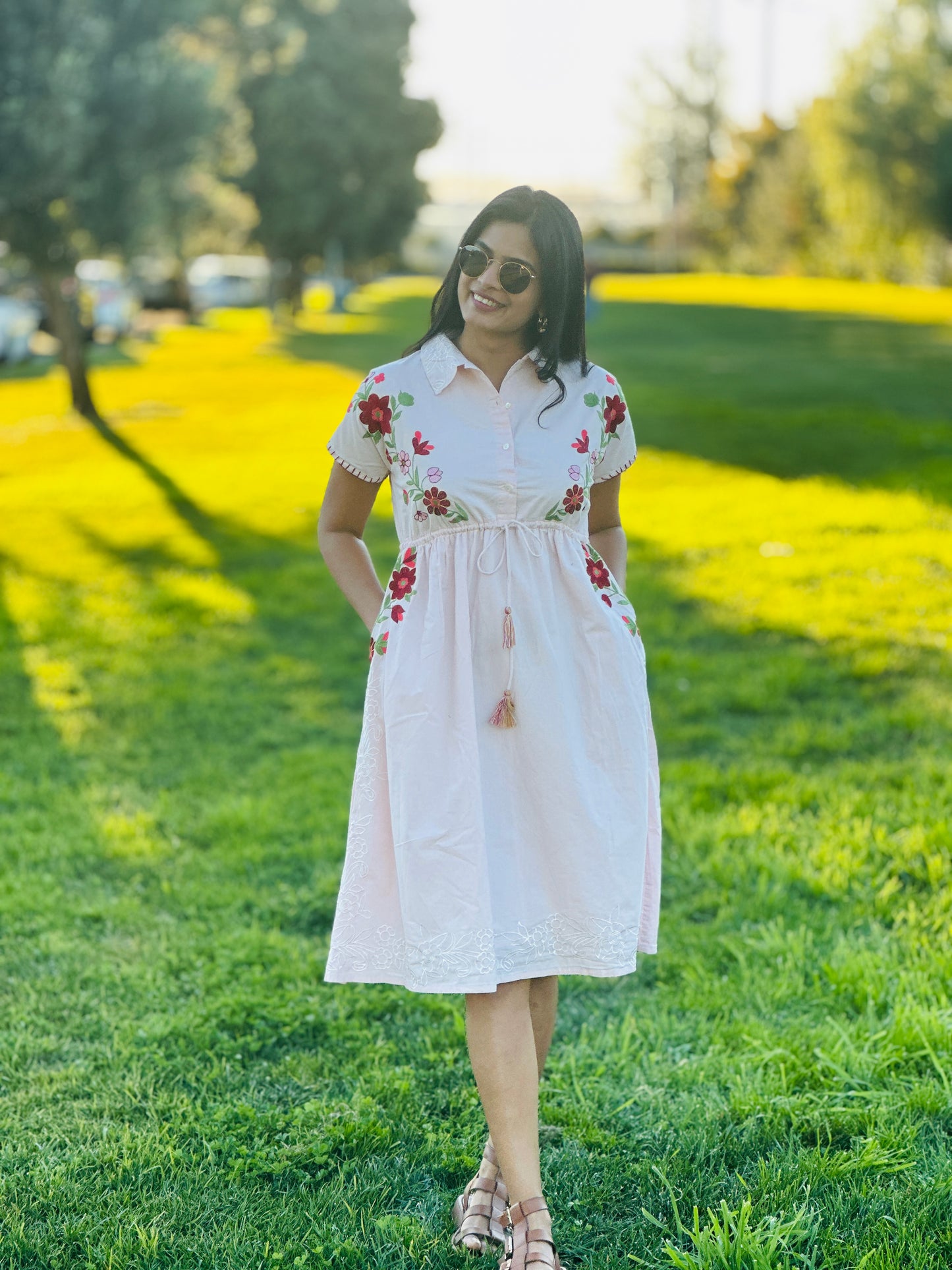 Rose Midi Dress