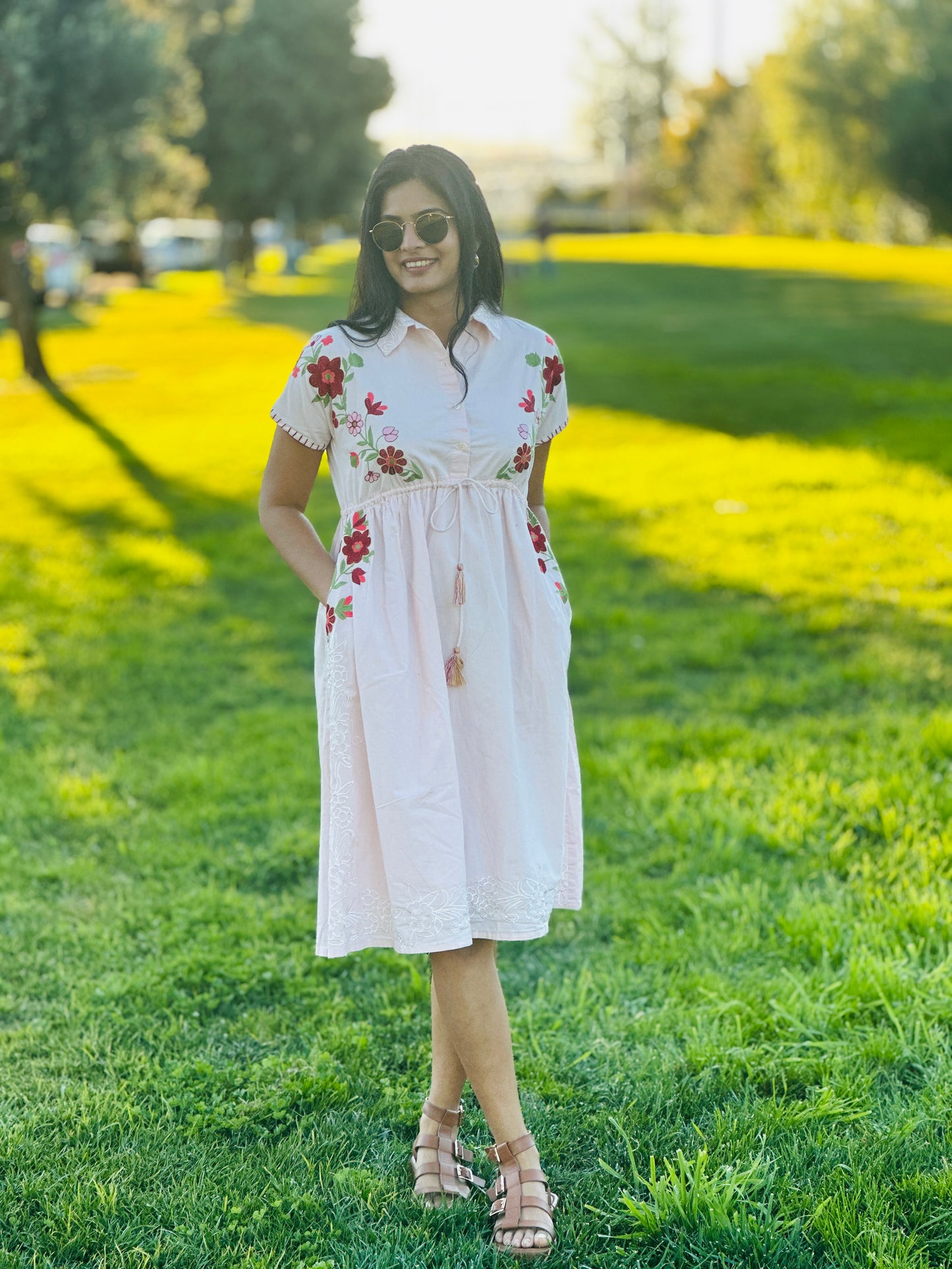Rose Midi Dress